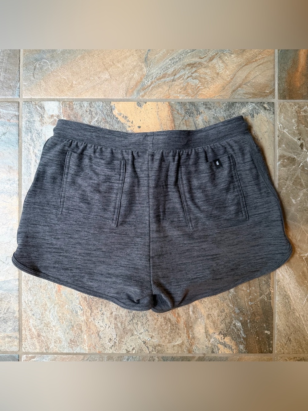 MeUndies Hacci Shorts Women’s Medium M Dark Heather Gray Lounge Sleep Pajama - Picture 4 of 11
